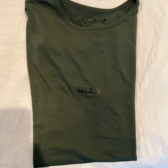 SER.O.YA Green T-Shirt - Picture 3 of 5
